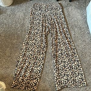 Victoria Secret cheetah print pajama/lounge pants